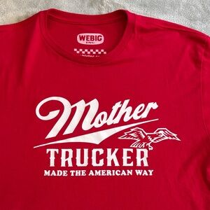 Red Graphic Crop Top